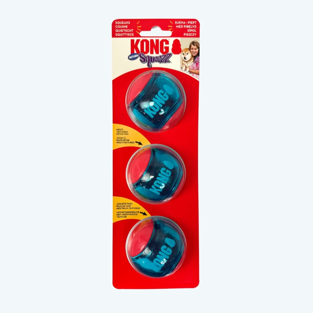 KONG Squeezz Action Balls