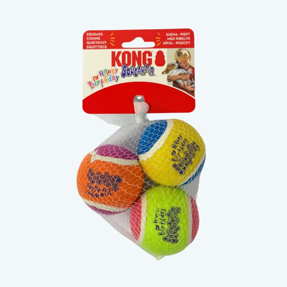 KONG SqueakAir Birthday Balls