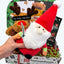 Santa christmas dog toy