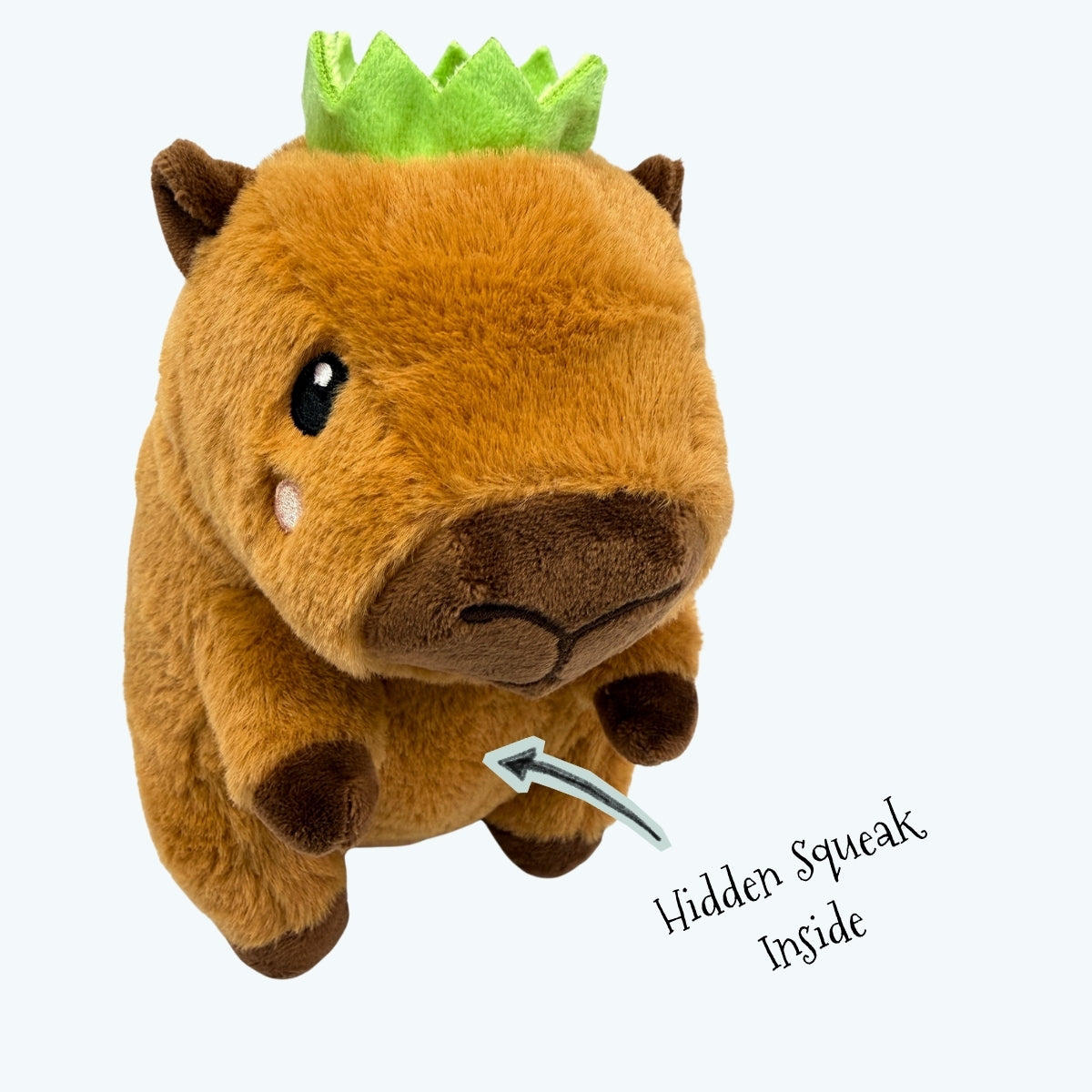Christmas Capybara festive dog toy