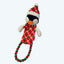 Christmas Crackle Tummies Rope Dog Toy