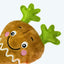 Christmas Gingerbread Carrot Plush Dog Toy