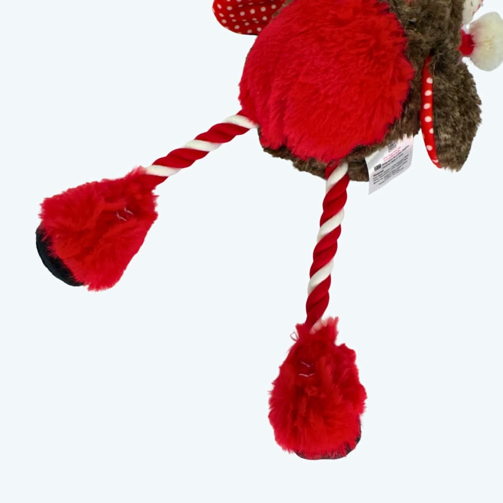 Christmas Robin Rope Dog Toy