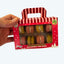 Christmas Strawberry and Peanut Butter Macarons for Dogs