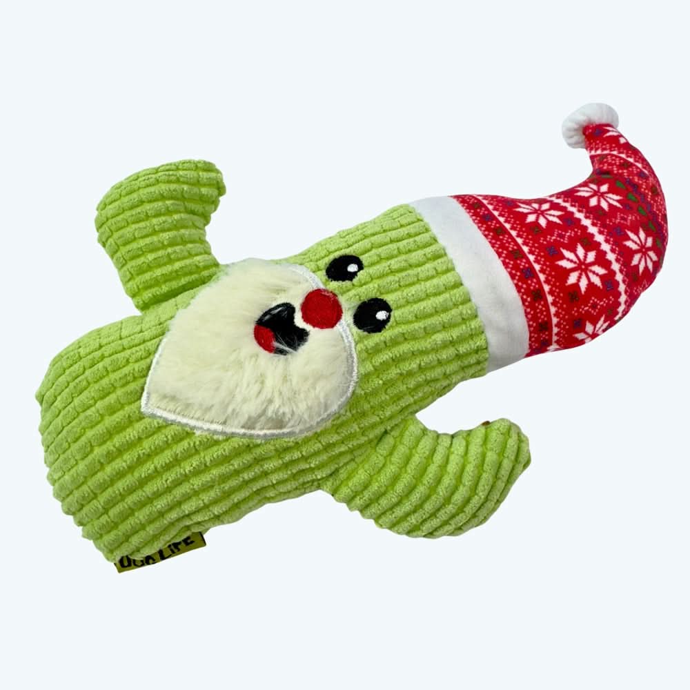 Clive the Cactus Christmas Dog Toy