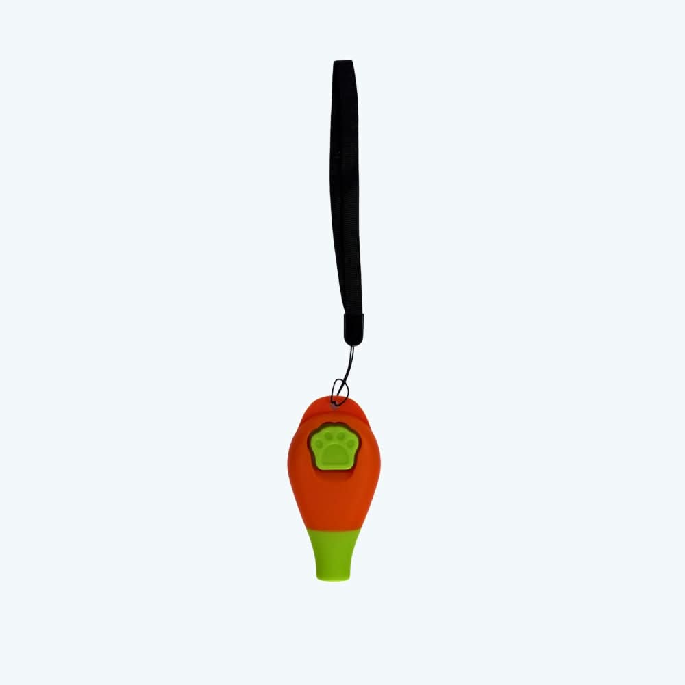 Dog Training Clicker with Whistle & Wrist Strap