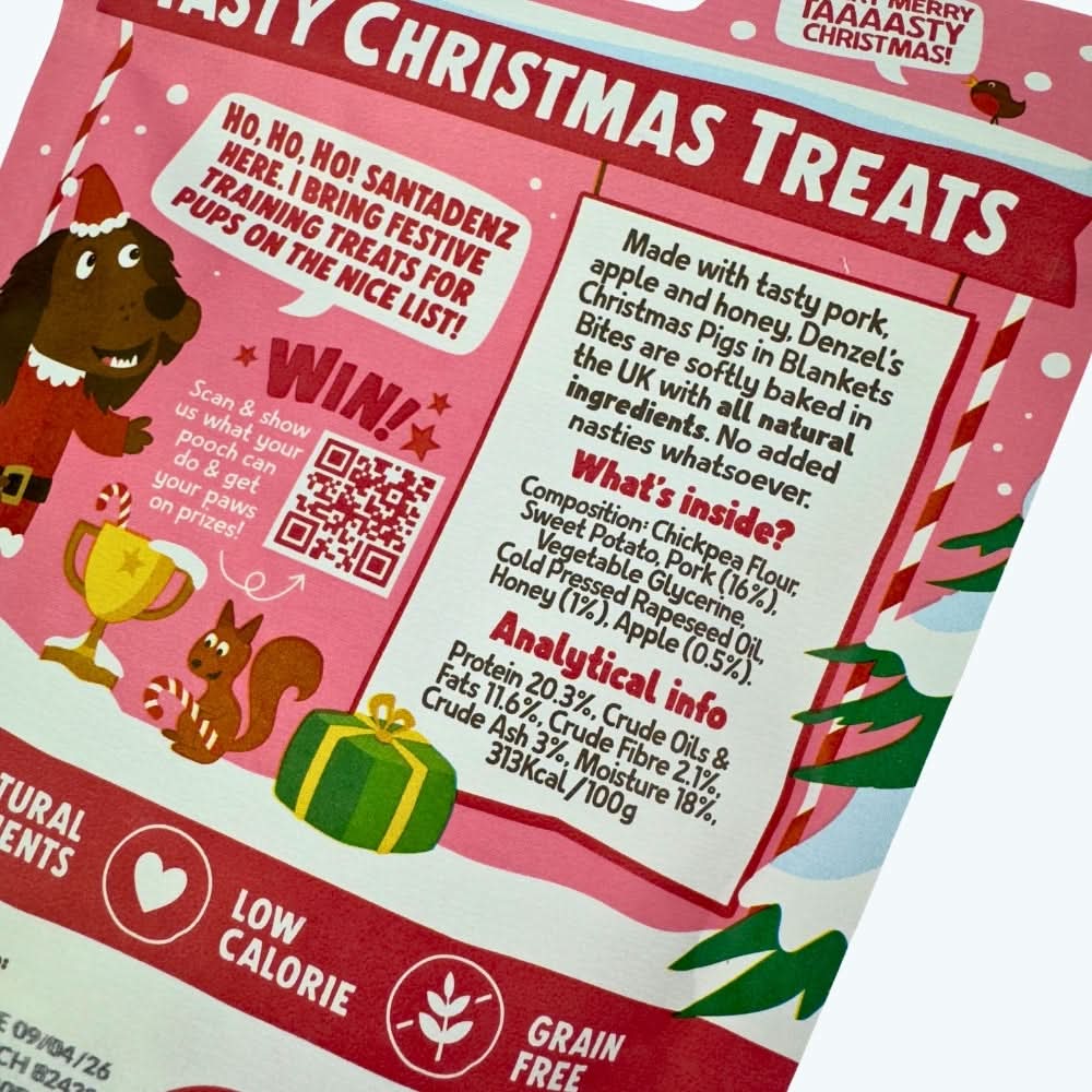 Festive Bites Pigs in Blankets Dog Treats