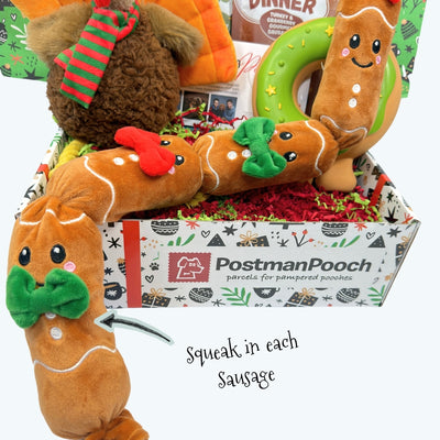 Festive Food Christmas Dog Gift Box
