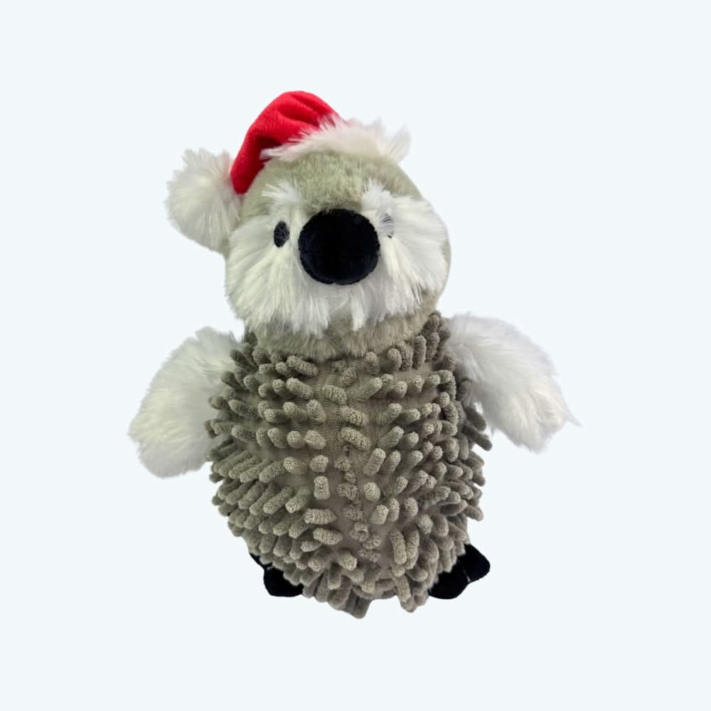 Festive Noodle Penguin Christmas Dog Toy