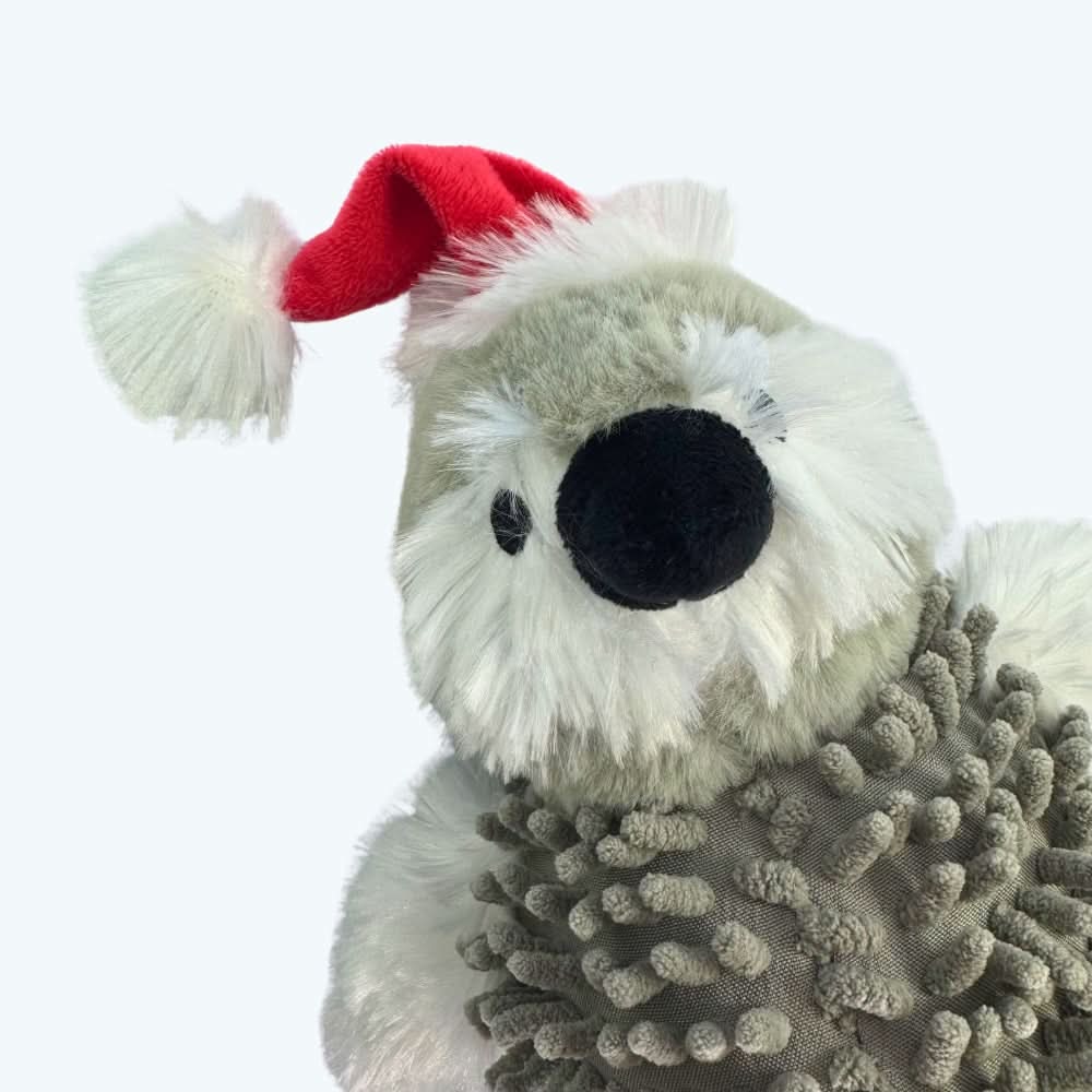Festive Noodle Penguin Christmas Dog Toy