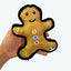 Gingerbread Man Tough Dog Toy
