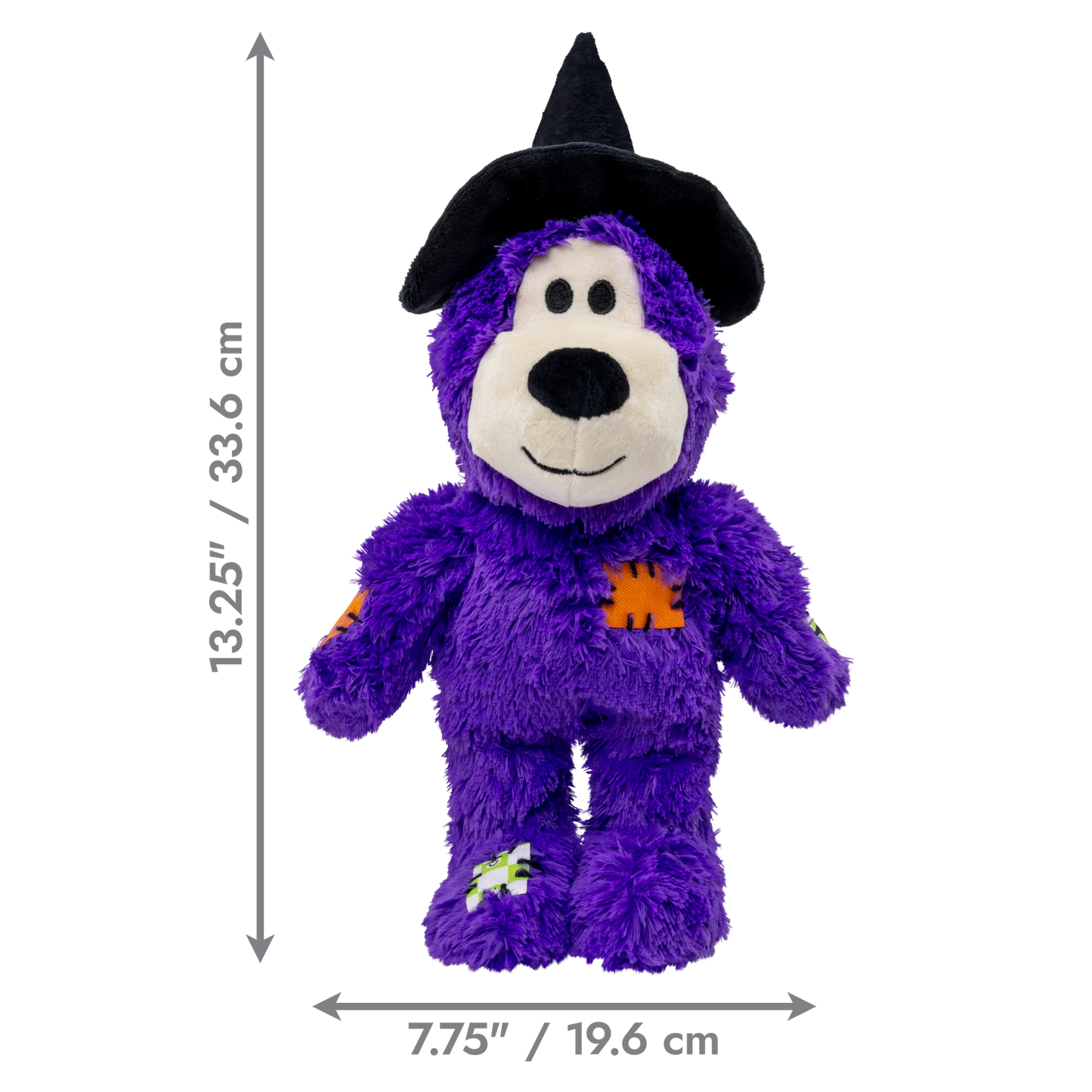 Halloween Wild Knots Witch Bear Purple Md/Lg