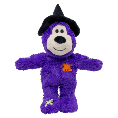 Halloween Wild Knots Witch Bear Purple Md/Lg