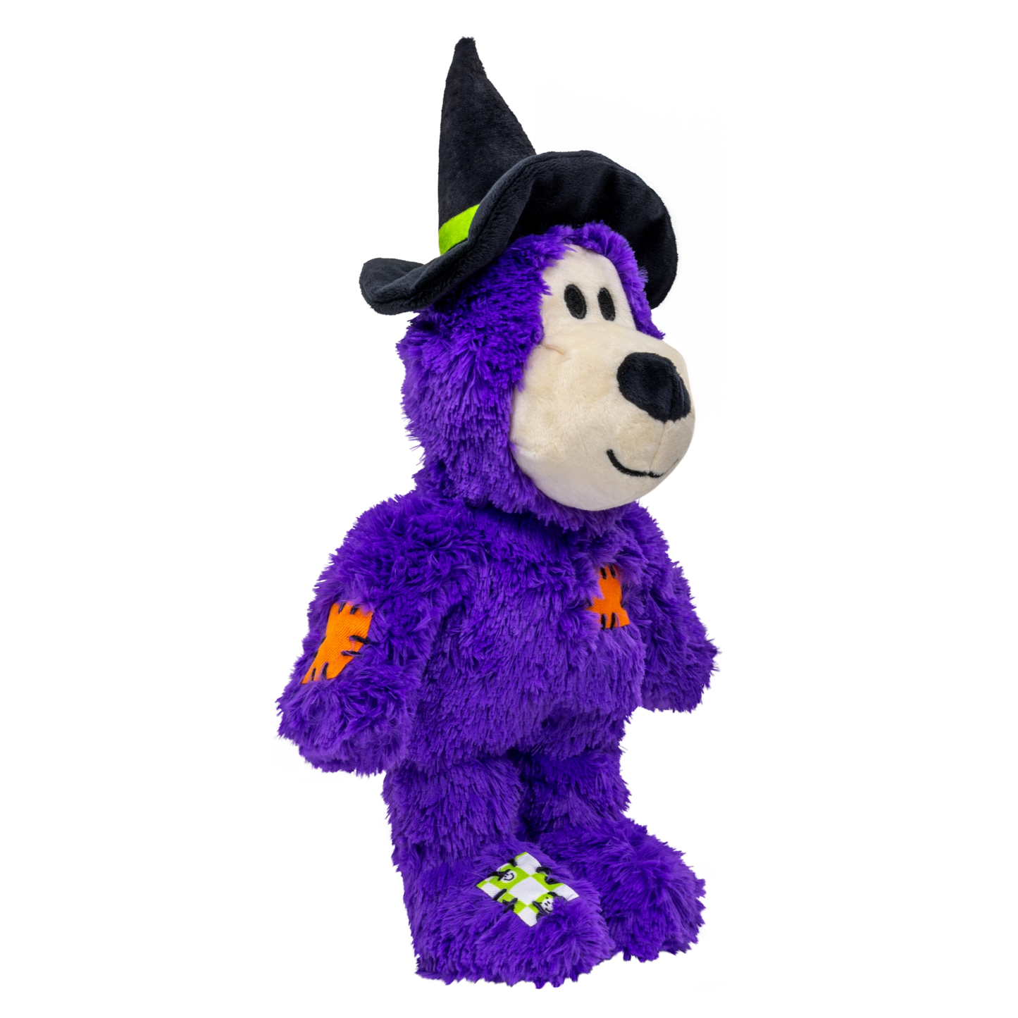 Halloween Wild Knots Witch Bear Purple Md/Lg