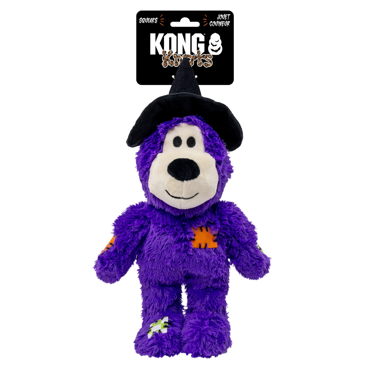 Halloween Wild Knots Witch Bear Purple Md/Lg
