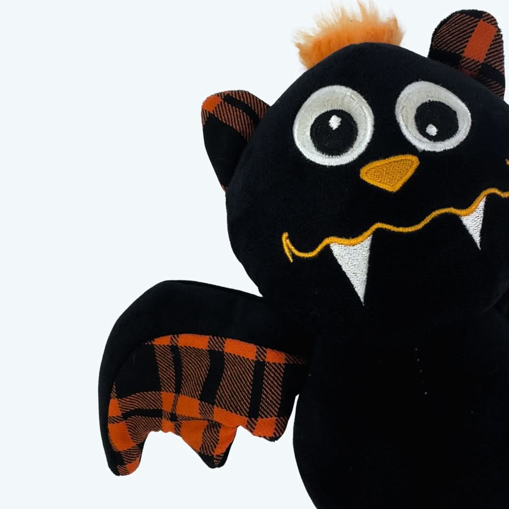 Happy Halloween Plush Bat Dog Toy
