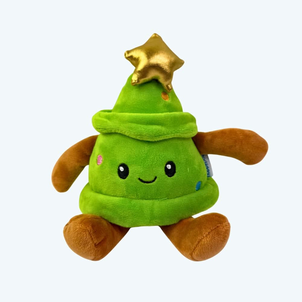 Kendall the Christmas Tree Dog Toy | Festive Plush Squeaker