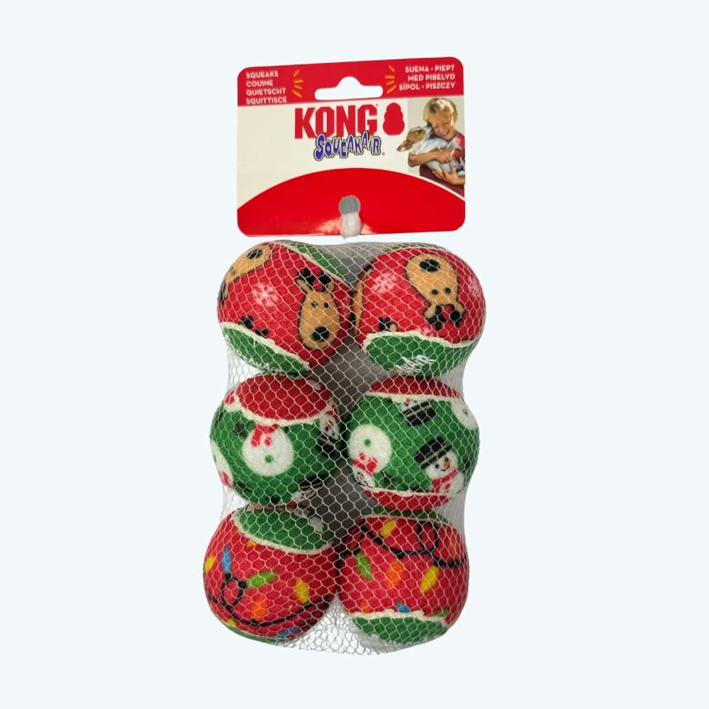 Kong Festive Squeakair Ball