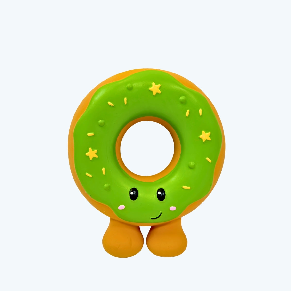 Latex Festive Donut dog toy