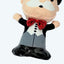 Mr Money Bags Monopoly Crinkle Plush Dog Toy