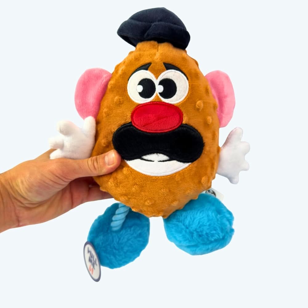 Mr Potato Head Crinkle Plush Dog Toy
