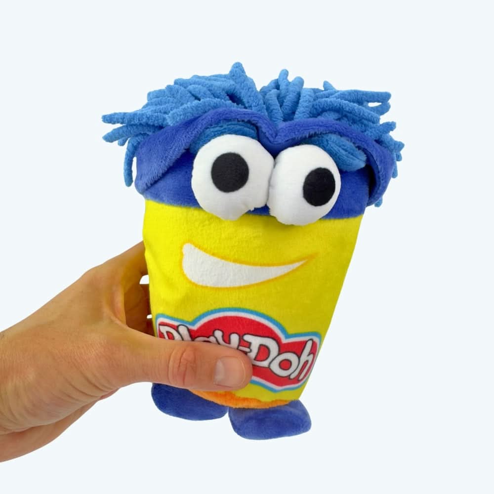 Play-Doh Crinkle Plush Dog Toy