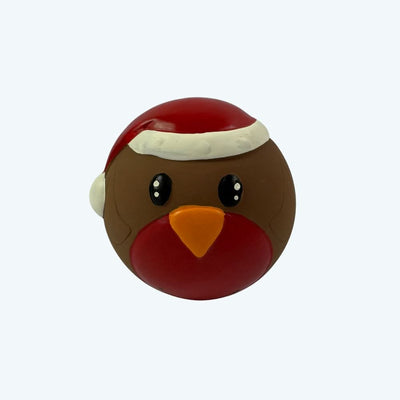 Ronda the Robin Latex Squeaky Dog Toy