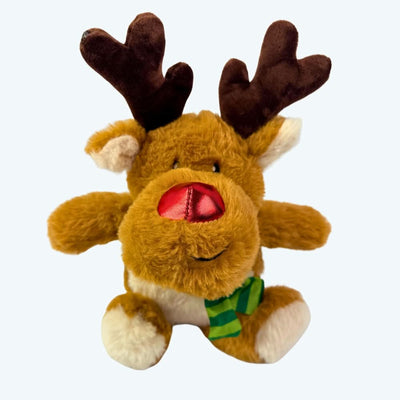 Ronny Reindeer Plush Dog Toy