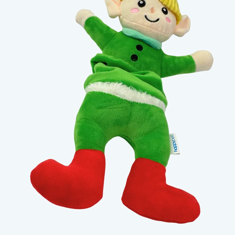 Stretchy Elf Dog Pull Toy
