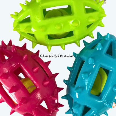 TPR Spikey Large Rugby Ball Toy