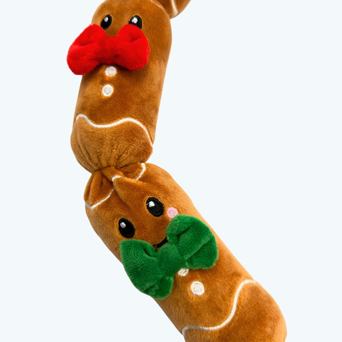 The Festive Frankfurter dog toy