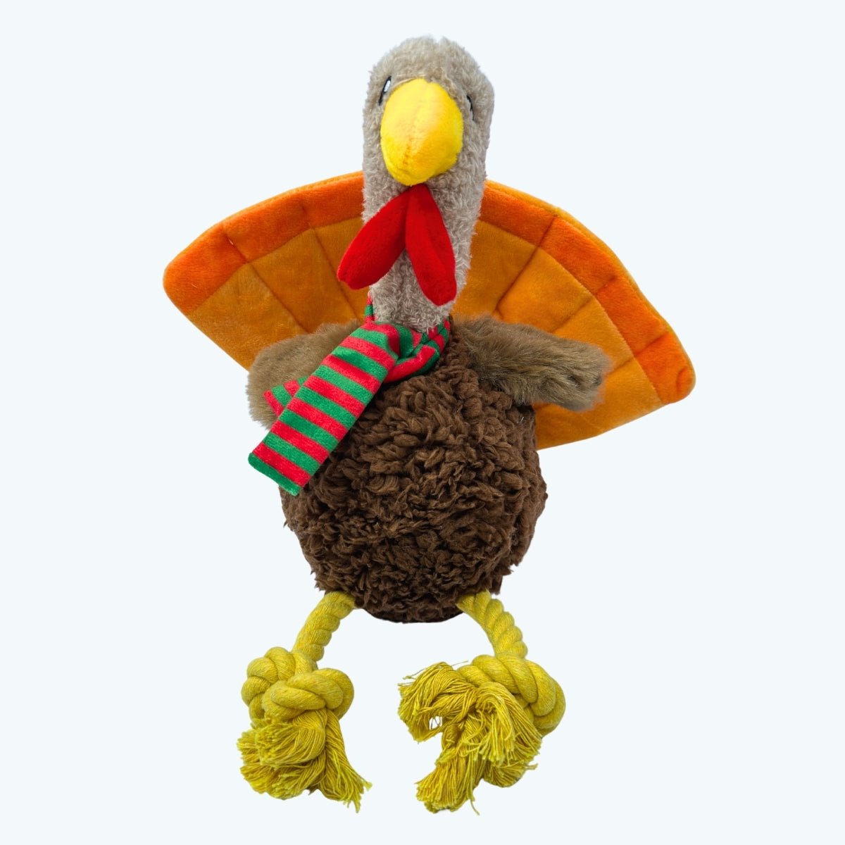 Trevor the Christmas Turkey xmas dog toy