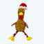 Trevor the Christmas Turkey Plush Dog Toy