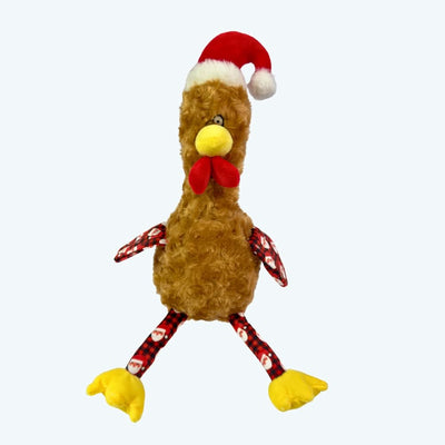 Trevor the Christmas Turkey Plush Dog Toy