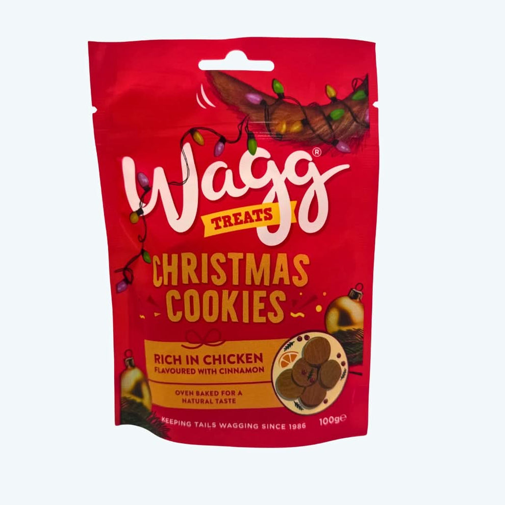 Wagg Christmas Cookies for Dogs – Chicken & Cinnamon Treats