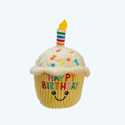 Happy Birthday Cupcake Plush Toy