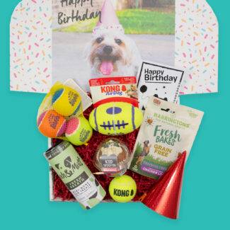 Kong dog birthday box