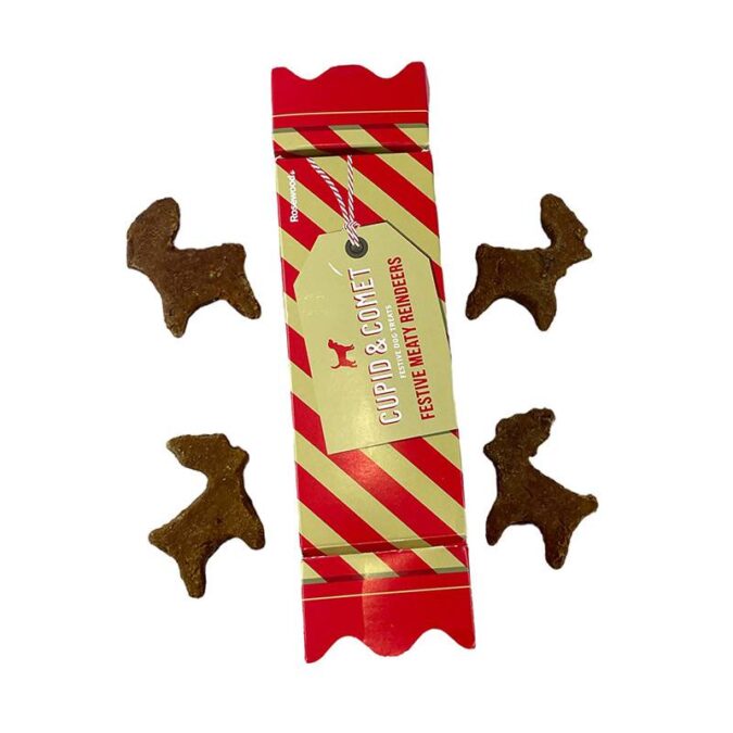 meaty reindeer dog treats