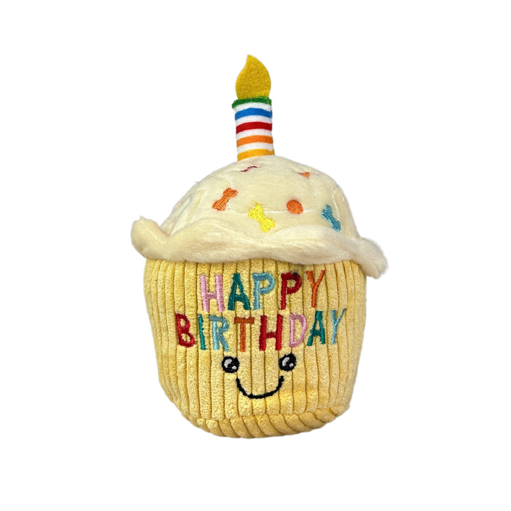 Birthday Cupcake Plush Toy