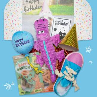 Happy Snappy dog birthday box