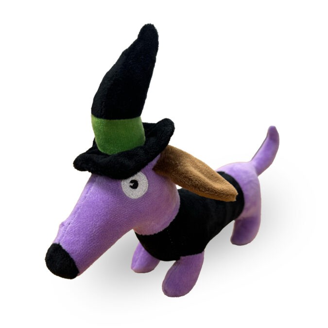 Witch dog toy